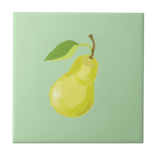 Azulejo De Cerâmica Pear (Frente)