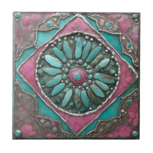 Azulejo De Cerâmica Pebble Art em um