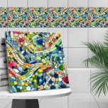 Azulejo De Cerâmica Pebbles - Arte Mosaica Colorida<br><div class="desc">Pebbles - Arte Mosaica Colorida</div>