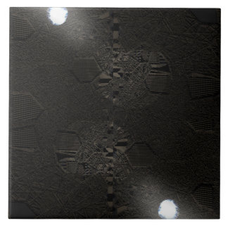 Azulejo De Cerâmica Pedaço da superfície do planeta com manto de lua c