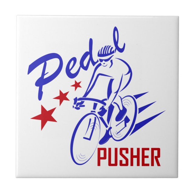Azulejo De Cerâmica Pedal Pusher (Frente)