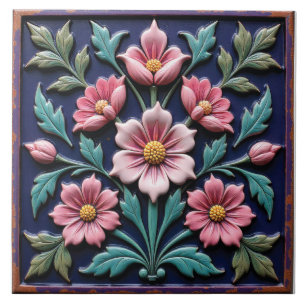 Azulejo De Cerâmica Pedra de Juramento da Flor do Arauto