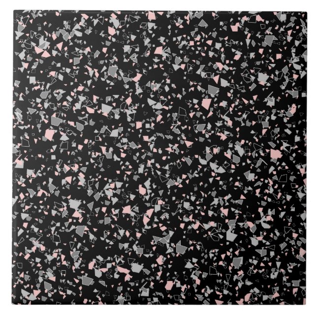 Azulejo De Cerâmica Pedras de mármore em forma de pedaços de abstrato  (Frente)