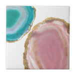 Azulejo De Cerâmica Pedras Gem I<br><div class="desc">Aproveite esta nova design de aquarela criativa em um produto ou peça wallart para aprimorar e adicionar ao mundo ao seu redor. Artista: Jennifer Goldberger</div>