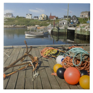 Azulejo De Cerâmica Peggy's Cove, Nova Escócia, Canadá 2