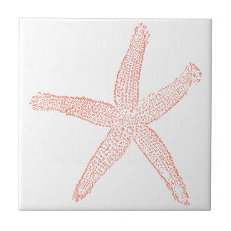 Azulejo De Cerâmica Peixe-espuma laranja