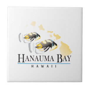 Azulejo De Cerâmica Peixes do estado de Havaí - Humuhumunukunukuapua'