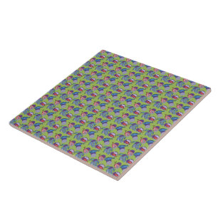Azulejo De Cerâmica Peixes e enguias fofos