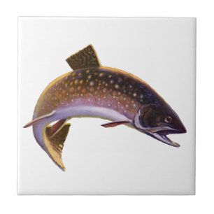 Azulejo De Cerâmica Peixes Vintage, Pescadores De Pesca Desportiva