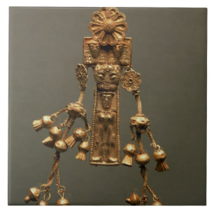 Azulejo De Cerâmica Pendente, da necrópolis de Camiros, c.630-620 BC