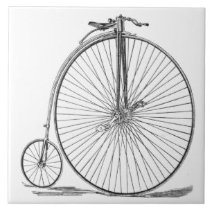 Azulejo De Cerâmica Pennyfarthing