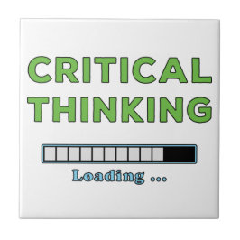 Azulejo De Cerâmica Pensamento Crítico