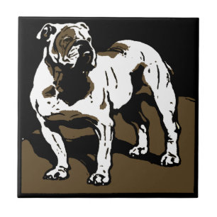 Azulejo De Cerâmica Penteado Suporte de Animal de Madeira Vitoriana Bu