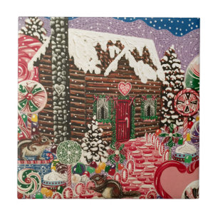 Azulejo De Cerâmica Peppermint Mundo da Senhora Elizabeth