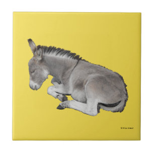 Azulejo De Cerâmica Pequena Cinza Cachorro Cachorro Cachorro Cachorro