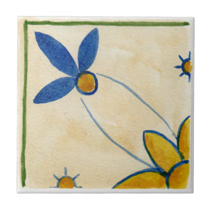 Azulejo De Cerâmica Pequena telha cerâmica de um quarto Siciliana esti