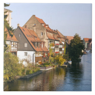 Azulejo De Cerâmica Pequena Veneza (Klein Venedig) e Rio Regnitz