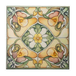 azulejo de cerâmica peranakan antigo design