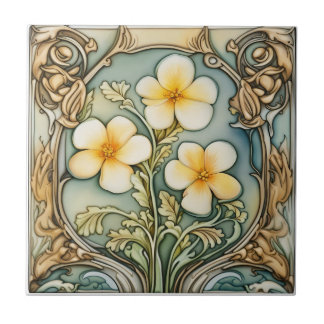 azulejo de cerâmica peranakan antigo design