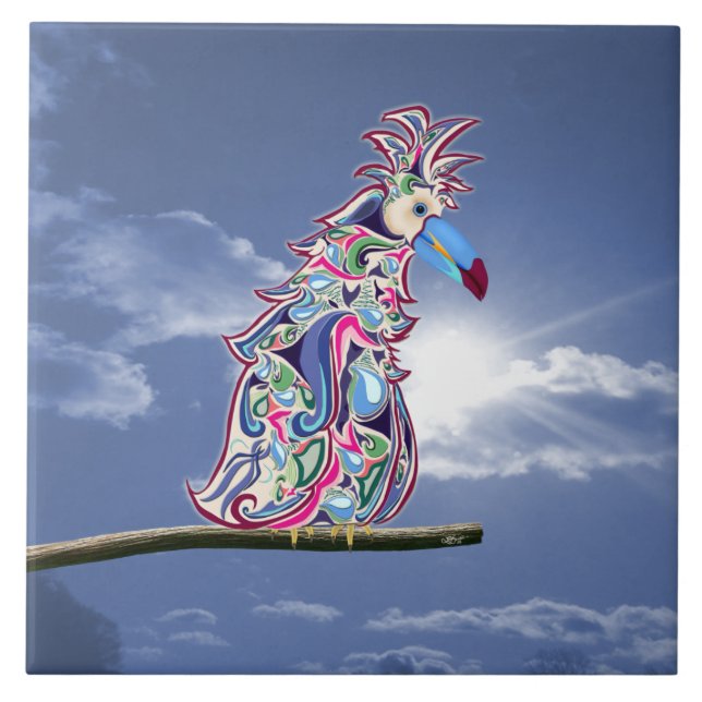 Azulejo De Cerâmica Perch (Frente)