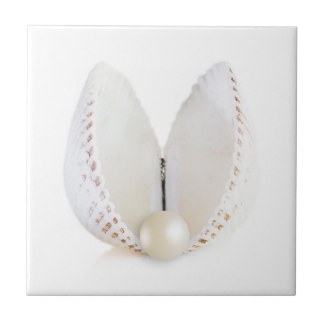 Azulejo De Cerâmica Pérolas e cascas (Frente)