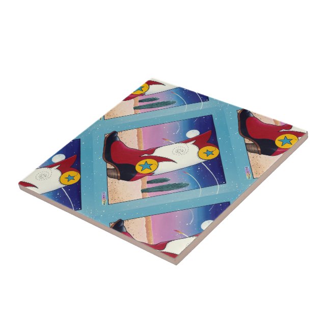 Azulejo De Cerâmica Personalizar produto (Lateral)