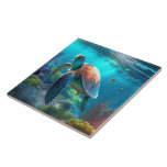 Azulejo De Cerâmica Personalized Turtle Image Classic Ceramic Art Tile<br><div class="desc">Showcase a personalized turtle image on this classic ceramic art tile,  designed to add a charming natural touch to any space. Perfect for home décor,  desk displays,  or thoughtful gifts,  the detailed turtle artwork creates a unique decorative accent that blends artistic style with a calm,  nature-inspired theme.</div>
