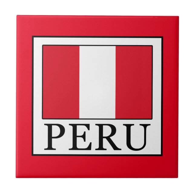 Azulejo De Cerâmica Peru (Frente)