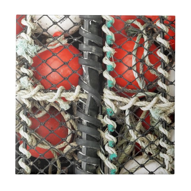 AZULEJO DE CERÂMICA  PESCA MARÍTIMA (Frente)