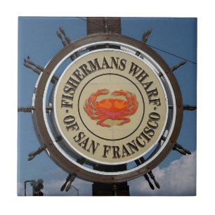 Azulejo De Cerâmica Pescador de São Francisco