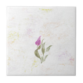 azulejo de cerâmica pétal, cor-de-abstrato rosa