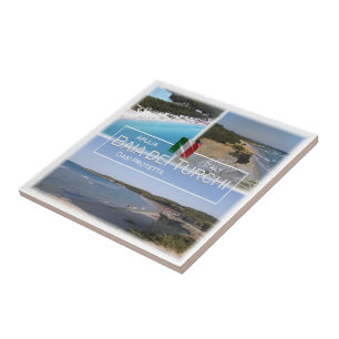 Azulejo De Cerâmica PGL006 BAIA DEI TURCHI, Apúlia, Itália,