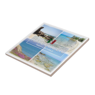 Azulejo De Cerâmica PGL010 TORRE GUACETO, Apúlia, Itália,