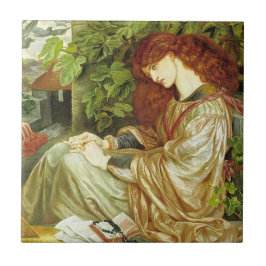 Azulejo De Cerâmica Pia De' Tolomei (Linda Mulher Italiana)