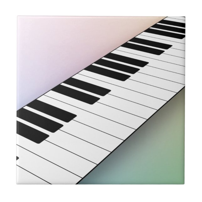 Azulejo De Cerâmica Piano (Frente)