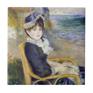 Azulejo De Cerâmica Pierre-Auguste Renoir - À Beira-Mar