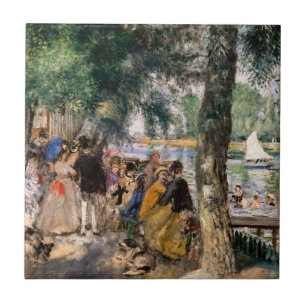 Azulejo De Cerâmica Pierre-Auguste Renoir - Banho no Sena