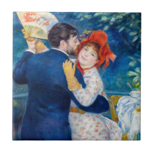 Azulejo De Cerâmica Pierre-Auguste Renoir - Dança do País