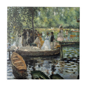 Azulejo De Cerâmica Pierre-Auguste Renoir - La Grenouillere