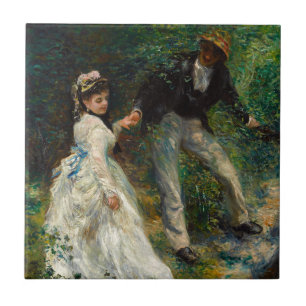 Azulejo De Cerâmica Pierre-Auguste Renoir - La Promenade