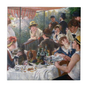 Azulejo De Cerâmica Pierre-Auguste Renoir - Luncheon do Partido Barco