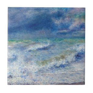 Azulejo De Cerâmica Pierre-Auguste Renoir - Paisagem marinha