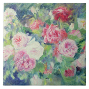 Azulejo De Cerâmica Pierre rosas 2 de Renoir um