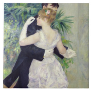 Azulejo De Cerâmica Pierre uma dança de Renoir na cidade