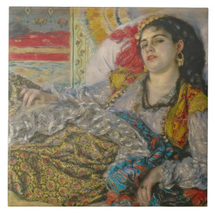 Azulejo De Cerâmica Pierre uma Olympia de Renoir
