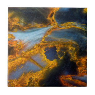 Azulejo De Cerâmica Pietersite Amarelado Laranja