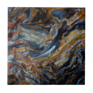 Azulejo De Cerâmica Pietersite Preto