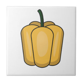 Azulejo De Cerâmica Pimentos doces e pimentões de legumes