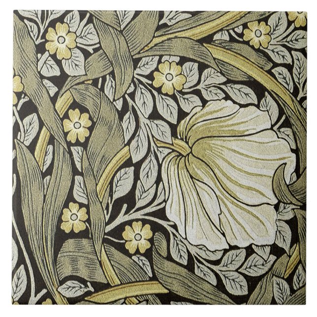 Azulejo De Cerâmica Pimpernel - Inferior Direito (Frente)