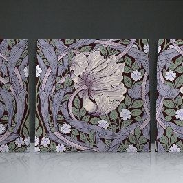 Azulejo De Cerâmica Pimpernel Seamless 1/2 William Morris Arts Artesan